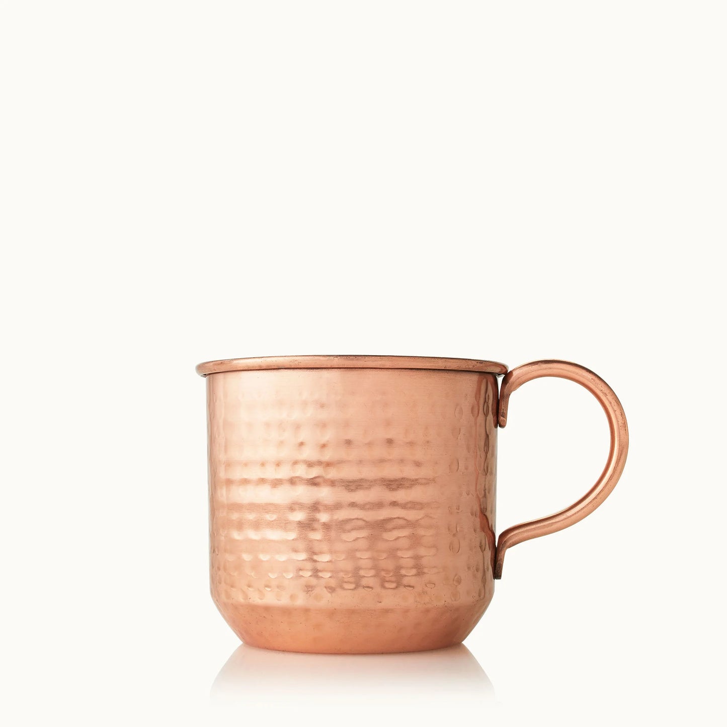 THYMES SIMMERED CIDER POURED CANDLE, COPPER MUG 10 OZ