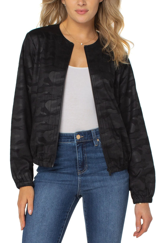 LIVERPOOL COLLARLESS JACKET