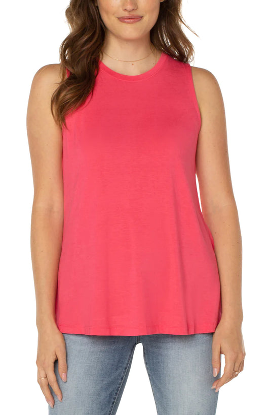 LIVERPOOL SLEEVELESS SCOOP NECK TANK TOP