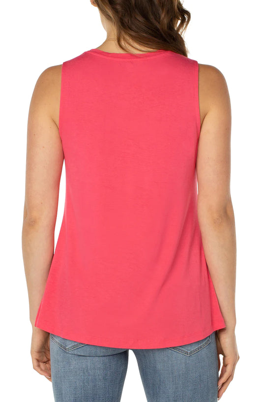 LIVERPOOL SLEEVELESS SCOOP NECK TANK TOP