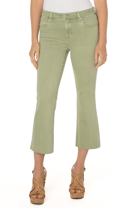LIVERPOOL HANNAH CROP FLARE 25.5" INSEAM