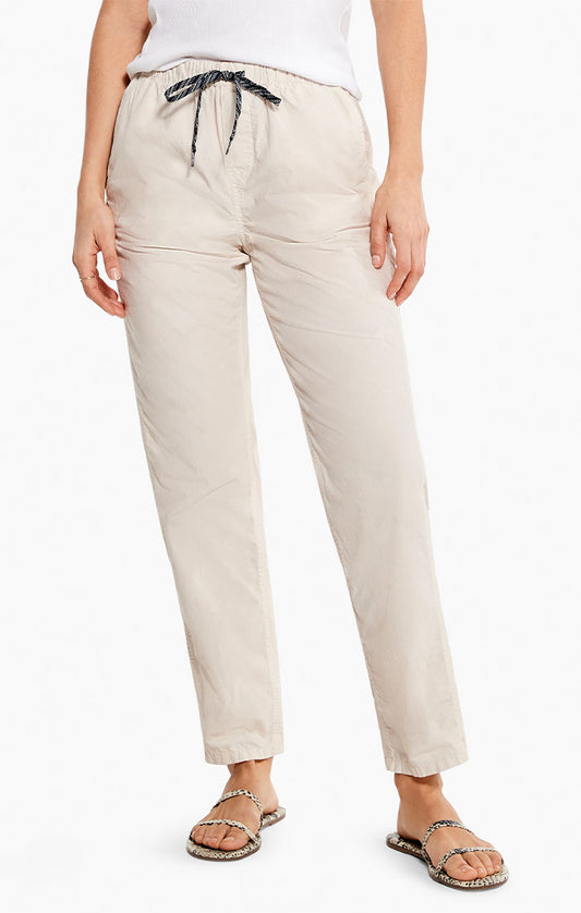 NIC+ZOE COTTON POPLIN RELAXED ANKLE PANT