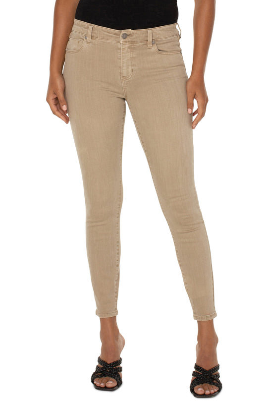 LIVERPOOL PIPER HUGGER ANKLE SKINNY 28" INSEAM