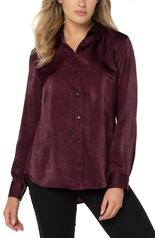 LIVERPOOL BUTTON UP WOVEN BLOUSE